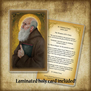 Bl. Fr. Solanus Casey Pendant & Holy Card Gift Set