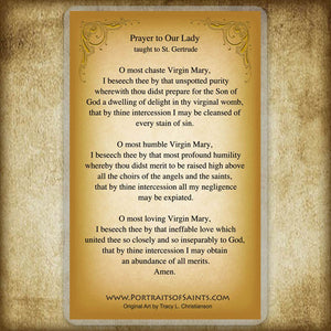 Madonna & Child (G) Holy Card