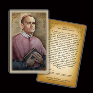 St. Alphonsus Maria de' Liguori Holy Card