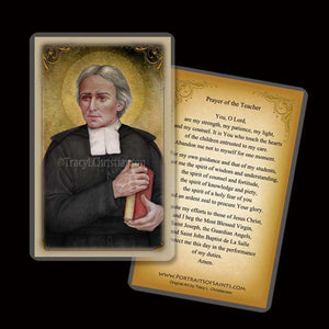 St. John Baptist de la Salle Holy Card