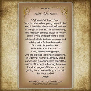 St. John Bosco Holy Card