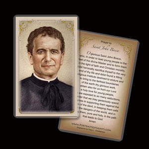 St. John Bosco Holy Card