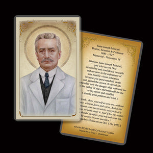 St. Giuseppe (Joseph) Moscati Holy Card