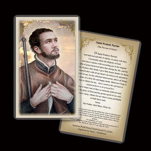 St. Francis Xavier Holy Card