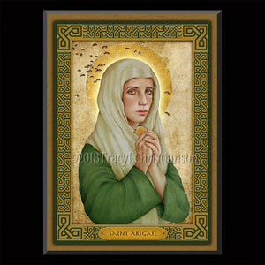 St. Abigail Plaque & Holy Card Gift Set