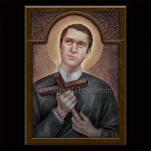 St. Gerard Majella Plaque & Holy Card Gift Set