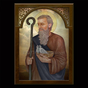 St. Joachim Plaque & Holy Card Gift Set