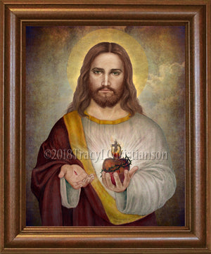 Sacred Heart of Jesus (A) Framed