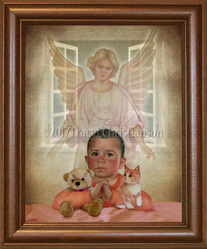 Guardian Angel/Boy (B) Framed