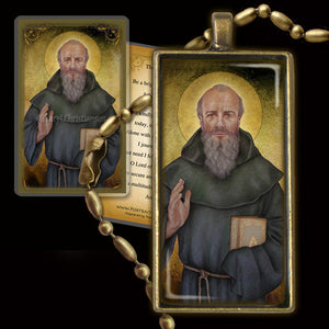 St. Columba Pendant & Holy Card Gift Set