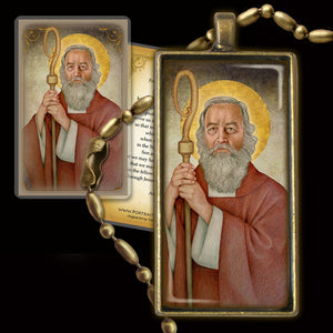 St. Hilary of Poitiers Pendant & Holy Card Gift Set