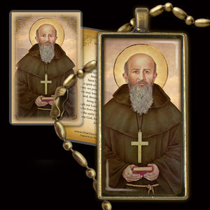 St. Lawrence of Brindisi Pendant & Holy Card Gift Set