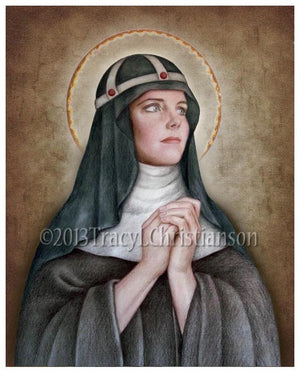 St. Bridget of Sweden Print