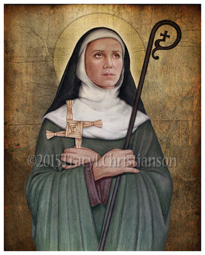 St. Brigid of Ireland Print