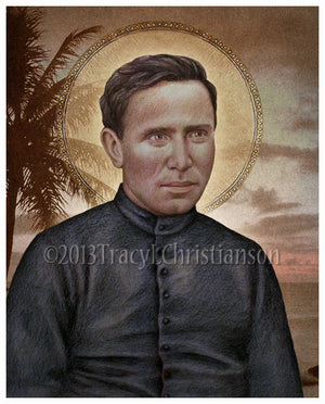 St. Damien of Molokai Print