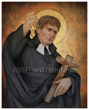 St. Louis de Montfort Print