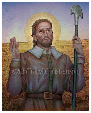 St. Isidore the Farmer Print