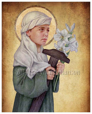 St. Joseph the Child Print