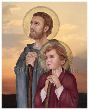 St. Joseph, Foster Father of Jesus Print