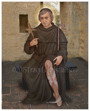 St. Peregrine Laziosi Print