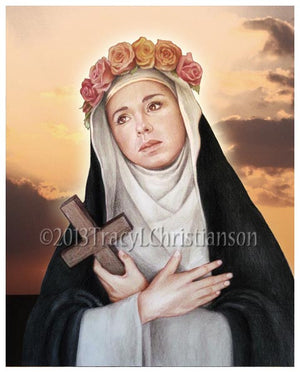 St. Rose of Lima Print