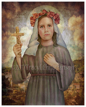 St. Rose of Viterbo Print