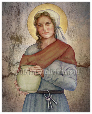 St. Zita of Lucca Print