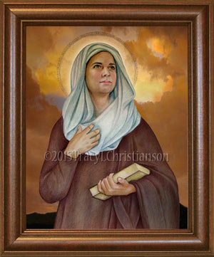 St. Adele Framed