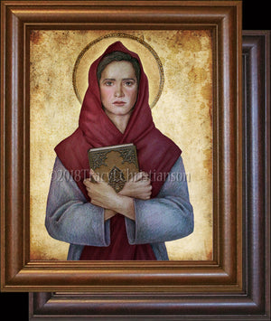 St. Amelia Framed