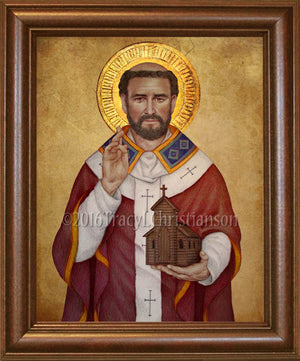 St. Augustine of Canterbury Framed