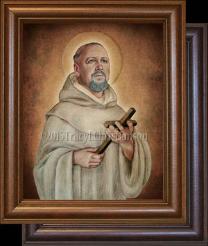 St. Bernard of Clairvaux Framed