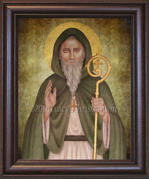 St. Declan of Ardmore Framed