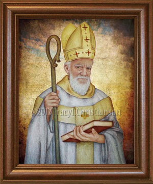 St. Isidore of Seville Framed