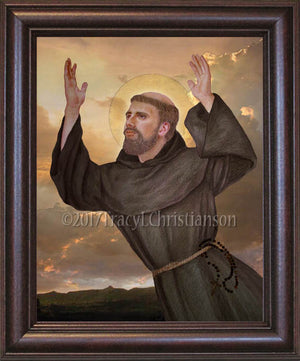 St. Joseph of Cupertino Framed