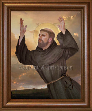 St. Joseph of Cupertino Framed