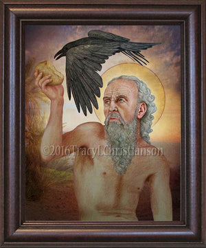 St. Paul the Hermit Framed