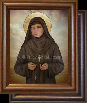 St. Rafqa Framed