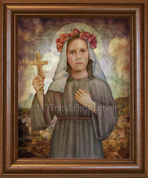 St. Rose of Viterbo Framed