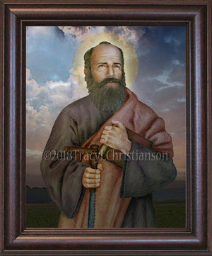 St. Simon the Apostle Framed