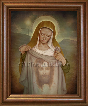 St. Veronica Framed