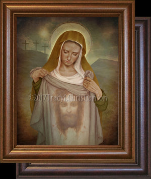 St. Veronica Framed