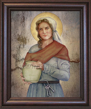 St. Zita of Lucca Framed