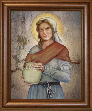 St. Zita of Lucca Framed