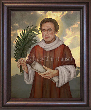 St. Cyriacus Framed Art