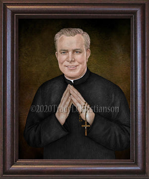 Fr. Patrick Peyton Framed Art