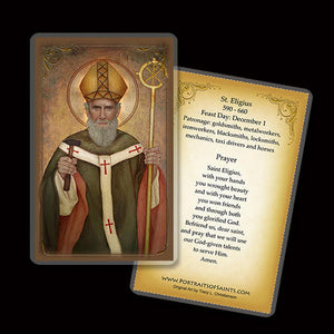 St. Eligius Holy Card