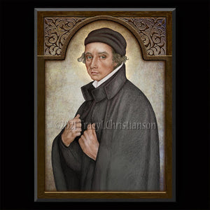 St. Edmund Arrowsmith Plaque & Holy Card Gift Set