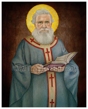 St. Theodore of Sykeon Print