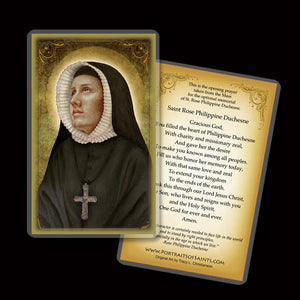 St. Rose Philippine Duchesne Holy Card