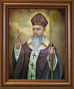 St. Finbarr of Cork Framed Art